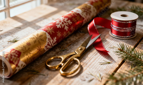 Sunlit Holiday Crafting