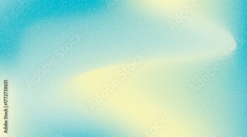 Vector illustration of soft colorful gradient background with smooth color transitions with trendy retro grain texture