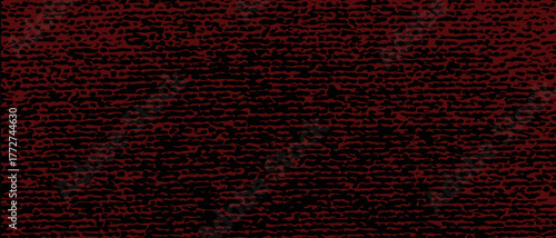 Texture of red decorative plaster or concrete. Abstract background for design. Art stylized banner with copy space for text.