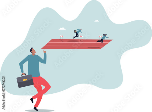 Gender inequality woman or female discrimination, unfair opportunity or unequal,about a man and his life.