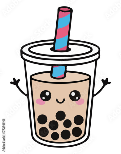 cartoon illustration sticker