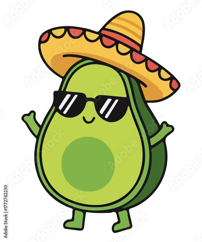 cartoon illustration sticker