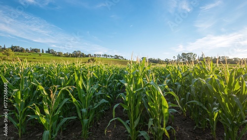 Bright hues of fresh corn s...