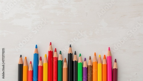 Colored pencils with sharpe...