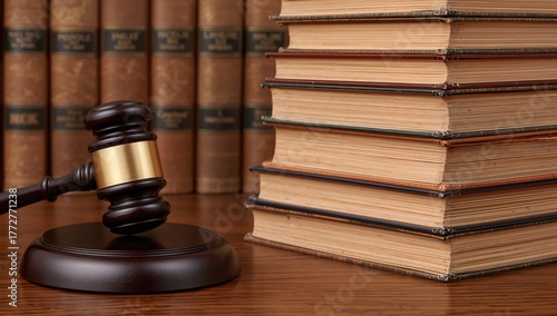 Auctioneer's gavel resting ...