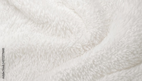 White fleece background tex...
