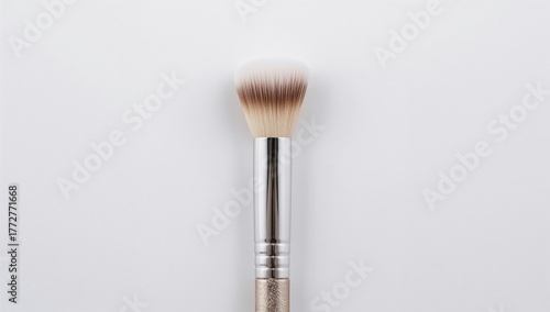 Cosmetic Brush on a White B...