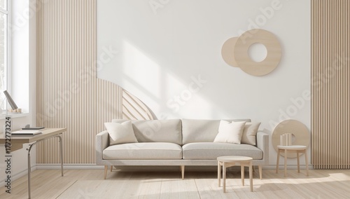 Interior wall design mockup...