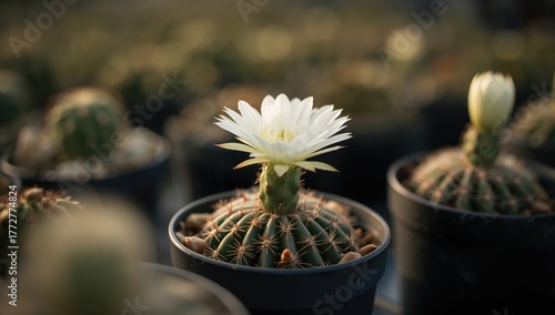Potted Mammillaria schiedea...