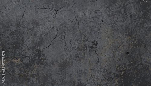 Cracked asphalt surface tex...
