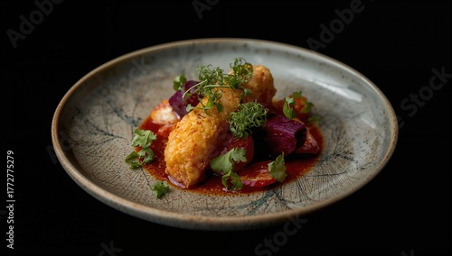 Elegant Tempura Fried Chees...