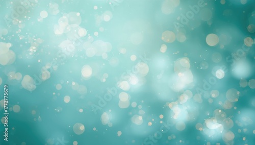 Elegant teal bokeh backdrop...