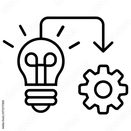 Implementation Outline Icon