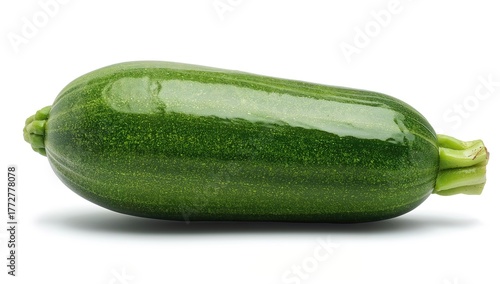 Whole green zucchini vegeta...