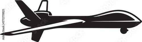 Drone Silhouette — focused on high-contrast, minimalist drone silhouettes. drone logo vector — good for minimalist or logo-style silhouettes. 