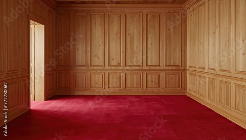 Vacant interior of a reside...