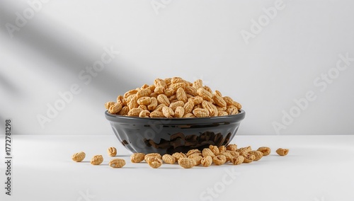 Salted Roasted Peanuts Serv...