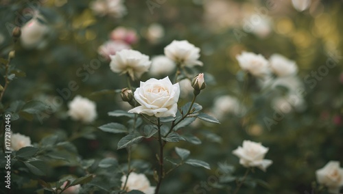 A delicate collection of ro...