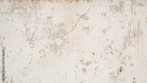 Close-up of aged white conc...