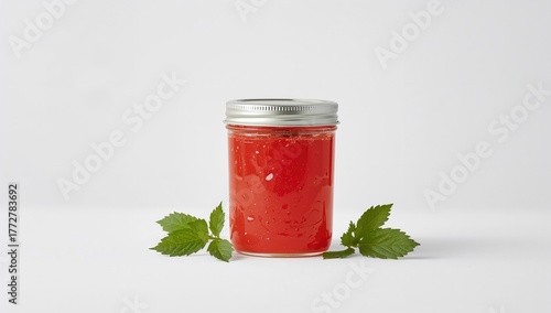 Homemade red berry preserve...