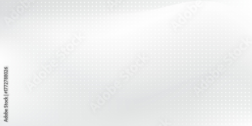 Abstract dotted white background with gradient color and artistic modern abstract simple