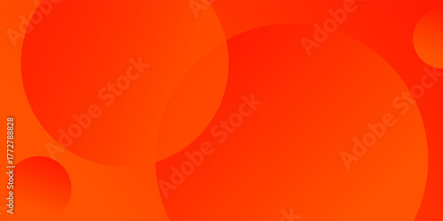 abstract circle background, orange red gradient, vector design. template for poster, banner, brochure, flyer, card, book cover, wallpaper, web, backdrop