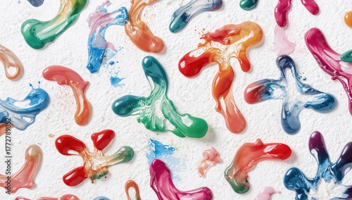 Assorted colorful nail poli...