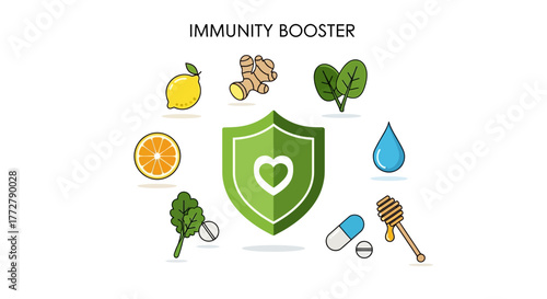 Boosting Immunity Naturally A Collection of Healthy Foods and Supplements for Wellness