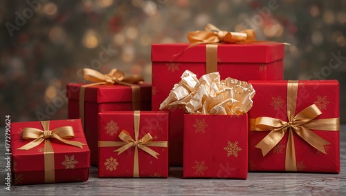 Variety of elegant gift box...