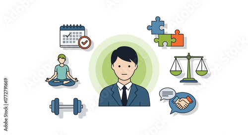 Achieving Work-Life Balance Essential Skills, Wellness, and Productivity for Personal and Professional Growth