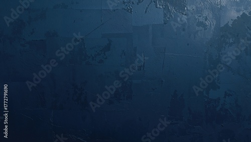 Dark blue textured plaster ...