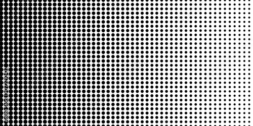 Abstract circle geometric pattern background. circular Half Tone Texture. Minimal Style Dynamic Technology Wallpaper which is currently popular. Vector illustration for cover, poster, paper, web.	