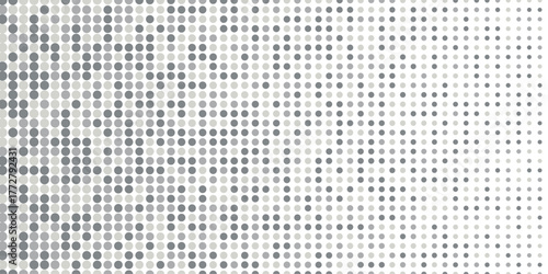 Abstract circle geometric pattern background. circular Half Tone Texture. Minimal Style Dynamic Technology Wallpaper which is currently popular. Vector illustration for cover, poster, paper, web.	