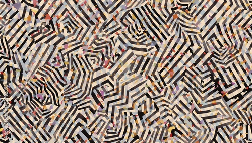 Seamless 2D Pattern Featuri...