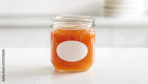 Glass jar filled with homem...