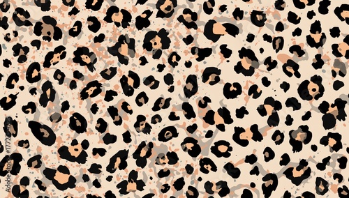Seamless animal print patte...