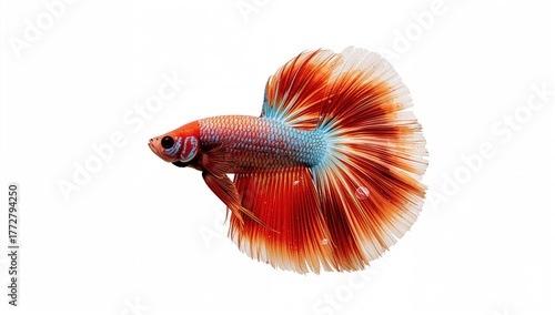 Vibrant Rosetail Halfmoon B...