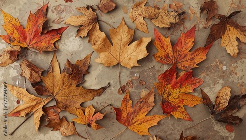 Fallen leaves showing signs...