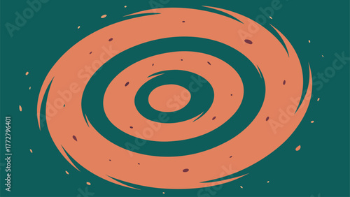 abstract background with circles