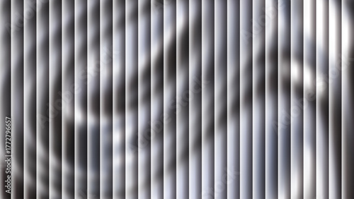 Abstract liquid glass gradient stripes background with soft light effects and subtle blue hues for modern design vector