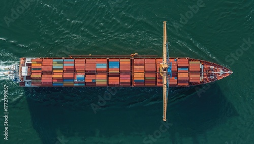 Aerial perspective of a car...