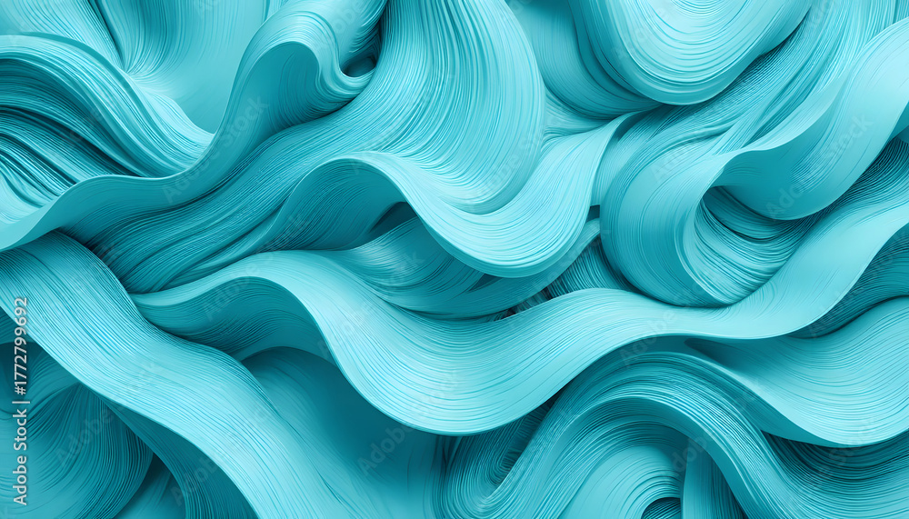 Obraz premium Abstract blue wave background design