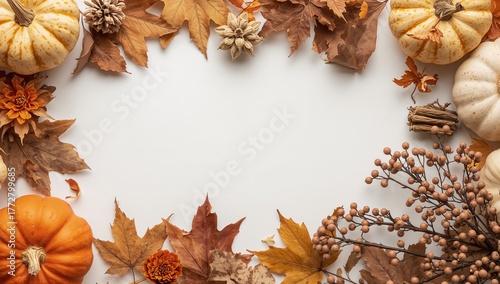 Autumn arrangement featurin...