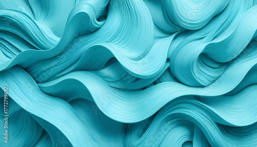 Abstract blue wave background design