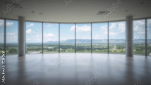 Modern interior with ample ...
