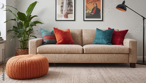 Bright apartment interior f...