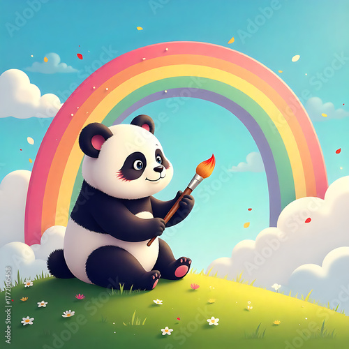 The Panda Painter
