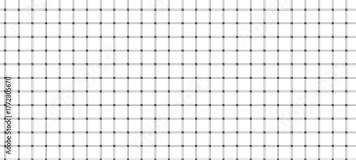 Seamless square grid pattern on white background, perfect for backgrounds, textures, and design elements with a clean and modern aesthetic