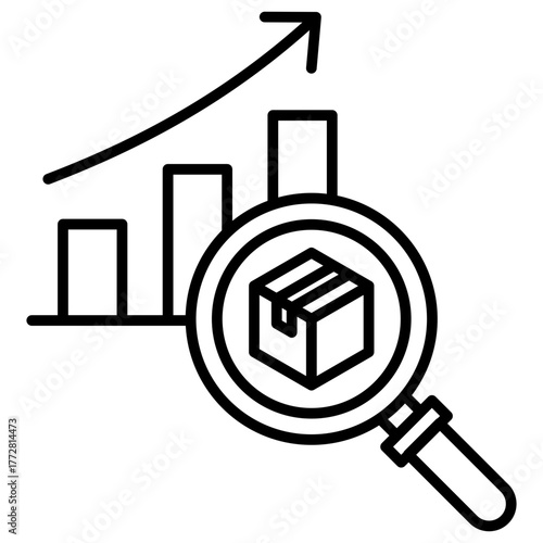 Demand Analysis Outline Icon