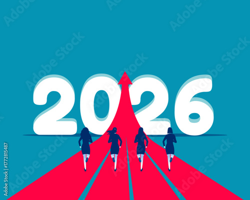 People running to 2026. Start up a new to goal